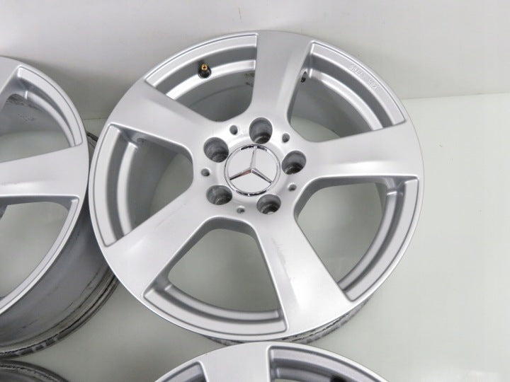4x Alufelge 16 Zoll 7.5" 5x112 45 5ET KBA47765 Mercedes-Benz Rim Wheel FEL3076445540vy