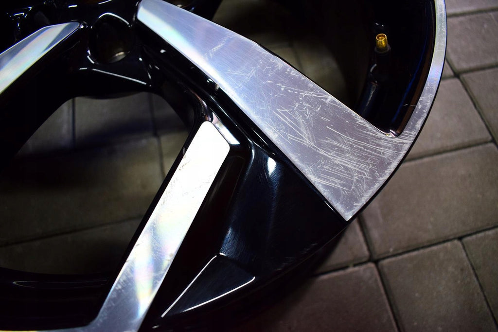 1x Alufelge 19 Zoll 7.0" 5x114.3 40ET Glanz Schwarz HV05A Nissan X-Trail Qashqai