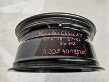 Laden Sie das Bild in den Galerie-Viewer, 1x Alufelge 18 Zoll 7.5" 5x112 44ET A2054019500 Mercedes-Benz Amg Rim Wheel FEL6621737041pn