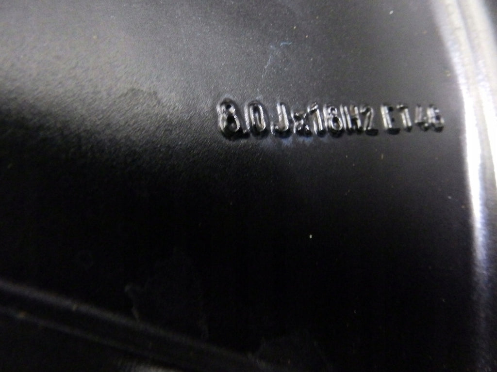 1x Alufelge 18 Zoll 8.0" 5x112 48ET Glanz Schwarz 5C0601025AK VW New Beetle