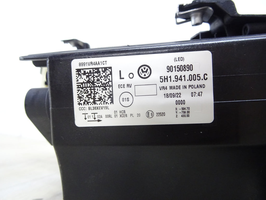 Frontscheinwerfer VW Golf VIII 5H1941005C LED Links Scheinwerfer Headlight SCH5191048957mi