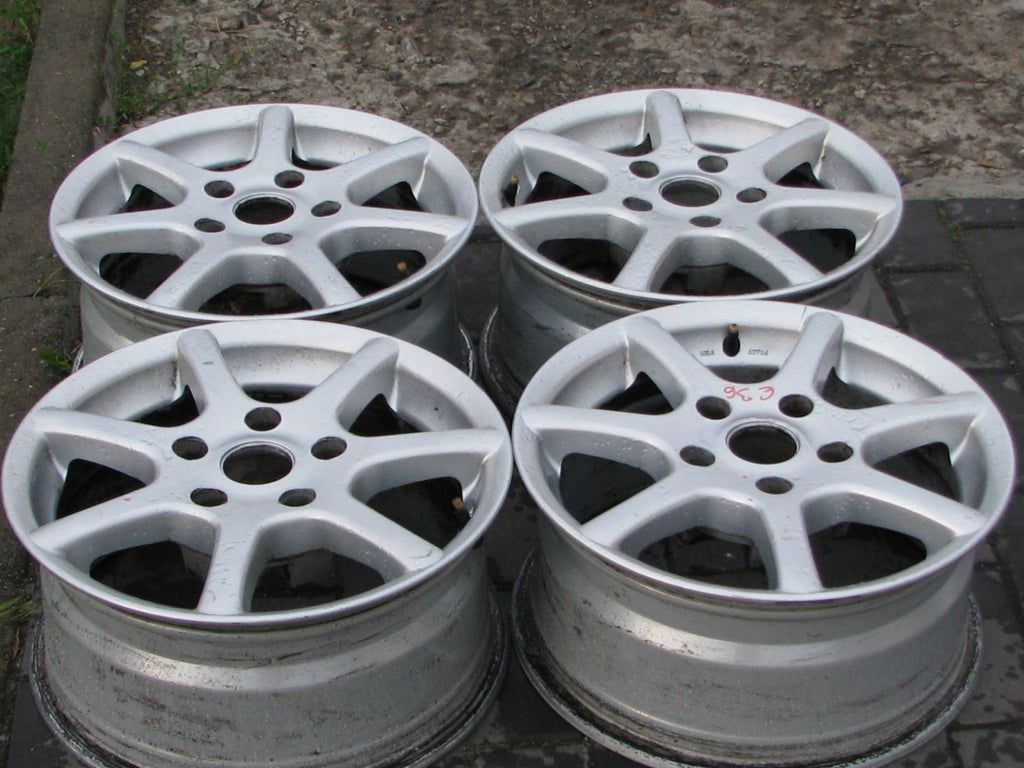 4x Alufelge 15 Zoll 7.0" 5x120 47ET Matt Silber BMW Rim Wheel FEL9452606248cx