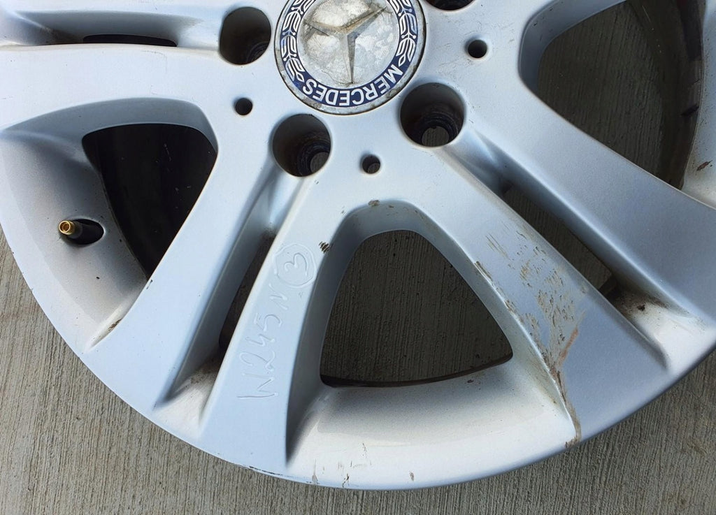 1x Alufelge 16 Zoll 6.0" 5x112 46ET Glanz Silber A1694010202 Mercedes-Benz W245 FEL7491402132ca