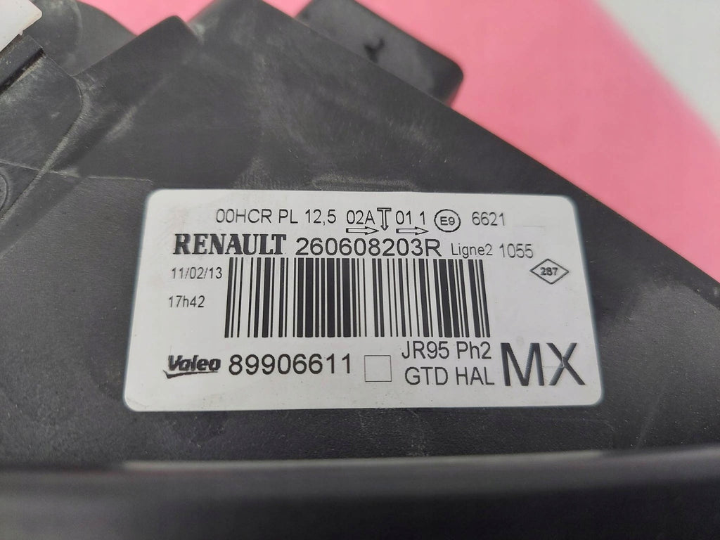 Frontscheinwerfer Renault Scenic 260608203R Links Scheinwerfer Headlight SCH8965363229jw