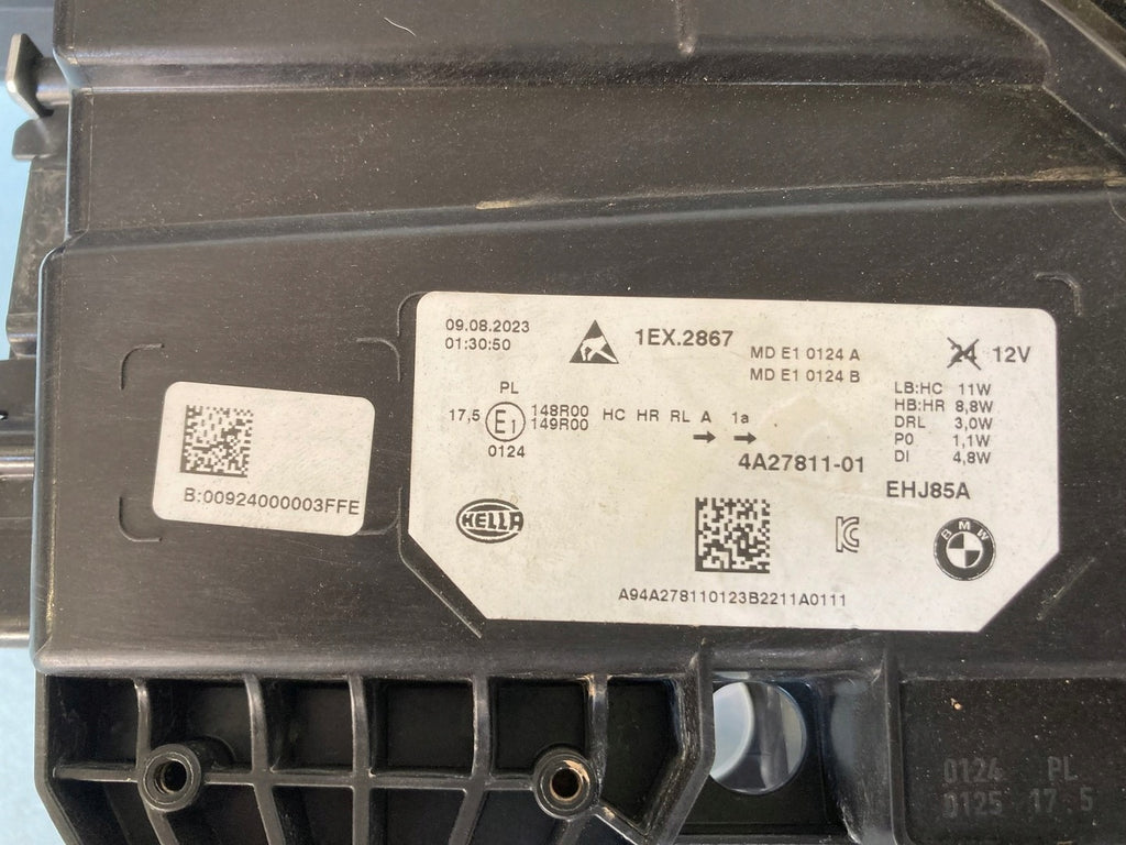 Frontscheinwerfer BMW X1 4A27811-01 4A27812-01 Full LED Rechts oder Links SCH4872703732xs