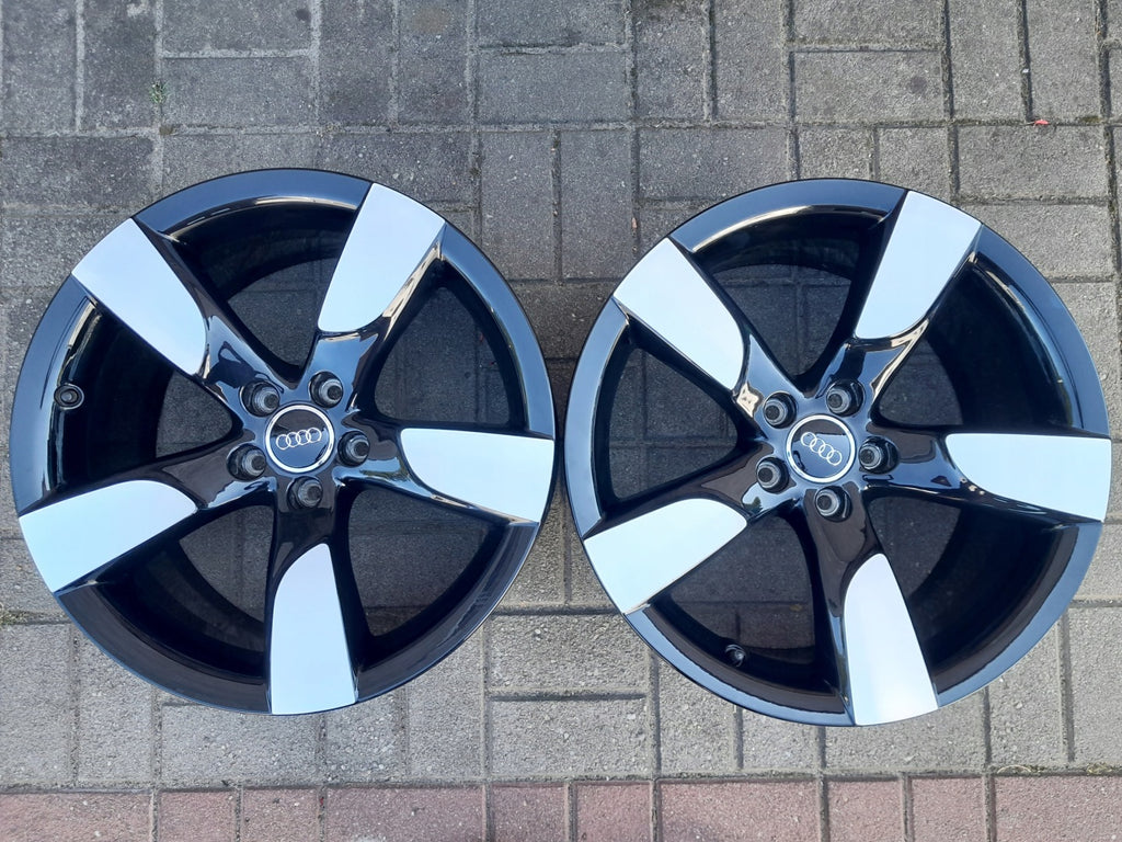 1x Alufelge 19 Zoll 9.0" 5x112 33ET Glanz Silber 8T0071499A Audi Rim Wheel FEL3584532691kp