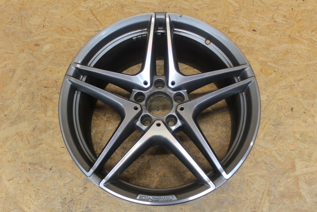 1x Alufelge 19 Zoll 9.5" 5x112 56ET A2054012000 Mercedes-Benz W205 Rim Wheel FEL6770354898as