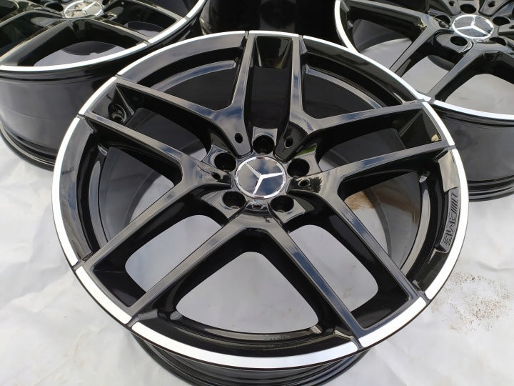 4x Alufelge 19 Zoll 9.0" 5x112 20ET A2534013100 Mercedes-Benz Glc Rim Wheel FEL4968635082nm
