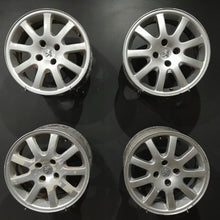 Load image into Gallery viewer, 4x Alufelge 16 Zoll 6.5" 4x108 28ET Matt Silber Citroën C2 206\+ Rim Wheel FEL1607067862oj