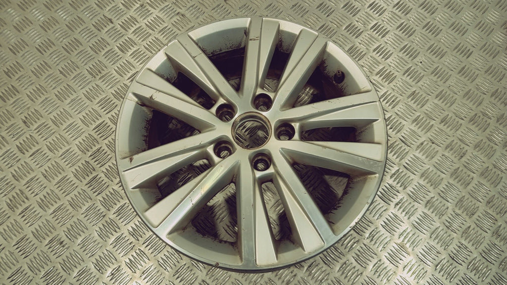 1x Alufelge 16 Zoll 6.5" 5x112 50ET 5K0601025AJ VW Golf Vi Rim Wheel FEL1140069259id