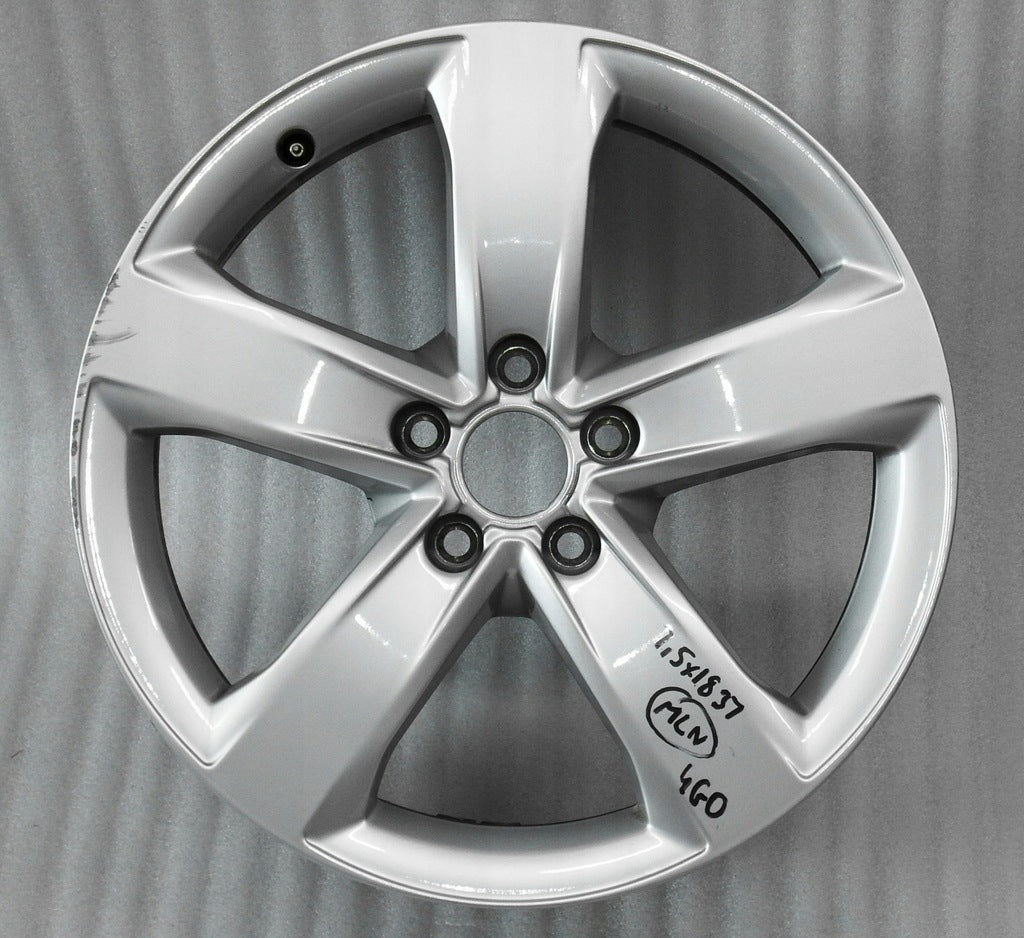 1x Alufelge 18 Zoll 7.5" 5x112 37ET Glanz Silber 4G0601025M Audi A6 Rim Wheel FEL9140541709sx