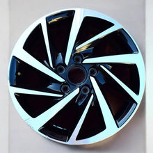 Load image into Gallery viewer, 1x Alufelge 16 Zoll 6.5&quot; 5x112 46ET Glanz Schwarz 5G0601025 VW Golf Vii