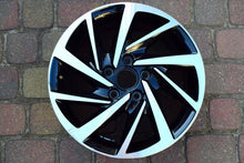 Load image into Gallery viewer, 1x Alufelge 16 Zoll 6.5&quot; 5x112 46ET Glanz Schwarz 5G0601025 VW Golf Vii