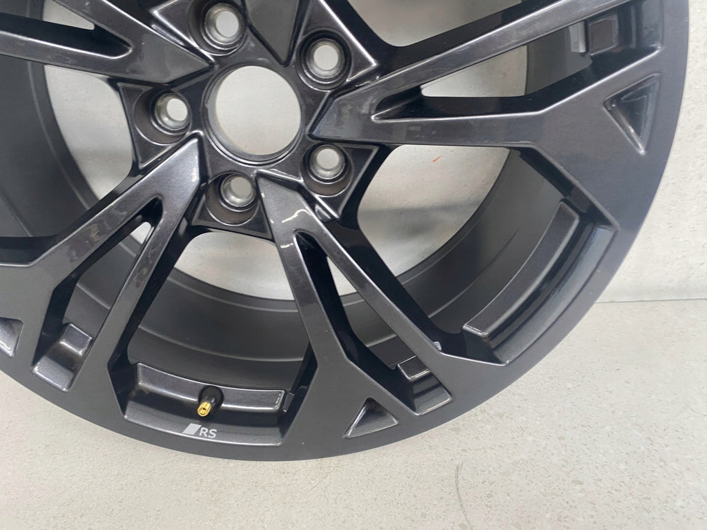 1x Alufelge 18 Zoll 8.0" 5x112 46ET Glanz Schwarz 8Y0601025CF Audi A3 Rim Wheel FEL9054671244ia
