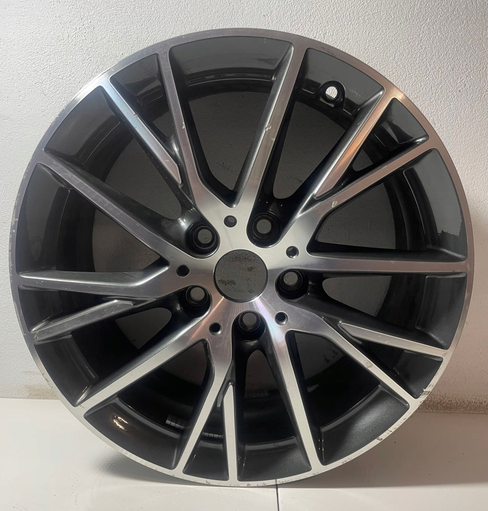 1x Alufelge 17 Zoll 7.0" 5x112 47ET Glanz Grau 7849122 BMW Mg Rim Wheel FEL6743932182oe