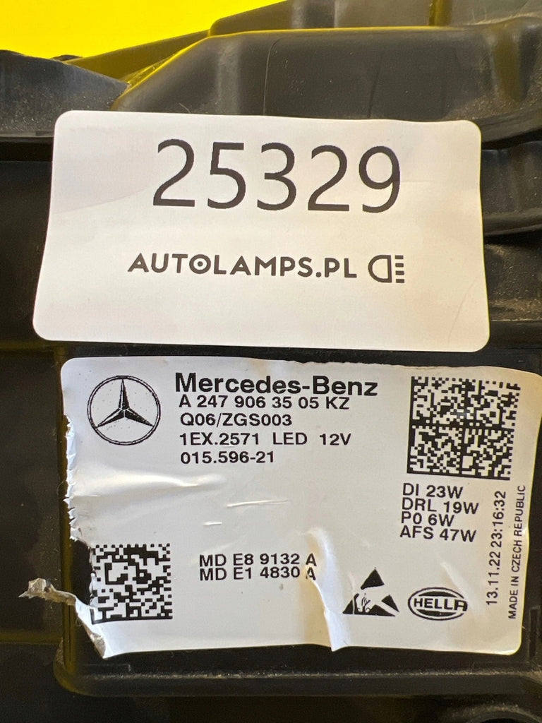 Frontscheinwerfer Mercedes-Benz W247 A2479063505 LED Links Headlight SCH5103325146bw