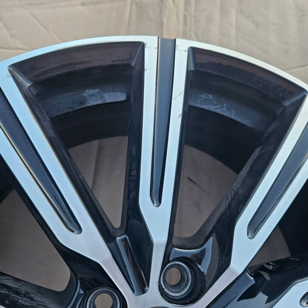 1x Alufelge 19 Zoll 7.5" 5x108 50ET Glanz Schwarz 31423852 Volvo Xc60 Rim Wheel FEL6283458223pt