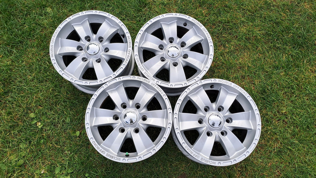 4x Alufelge 15 Zoll 7.0" 6x139.7 41ET Mitsubishi Pajero Rim Wheel FEL6726451533wt