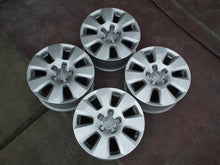 Load image into Gallery viewer, 4x Alufelge 16 Zoll 7.5&quot; 5x112 37ET Glanz Silber 4G0071496 Audi A6 Rim Wheel