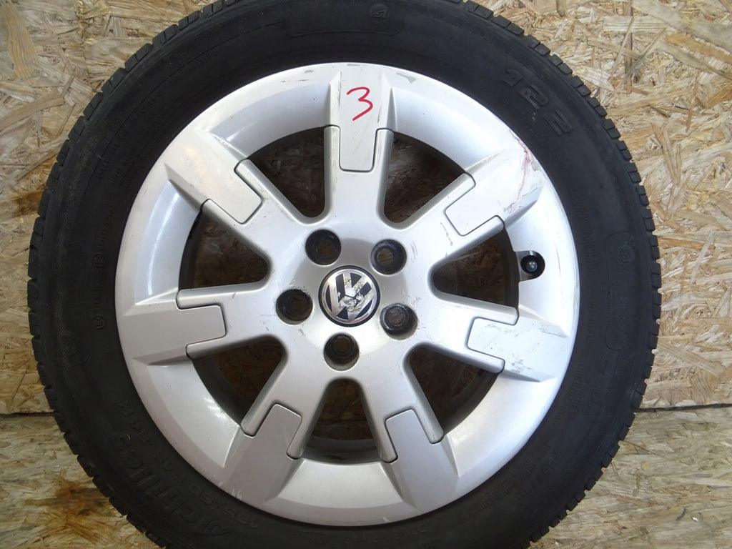 1x Alufelge 15 Zoll 5.5" 5x100 6R0601025E VW Polo Rim Wheel FEL1746893448tf