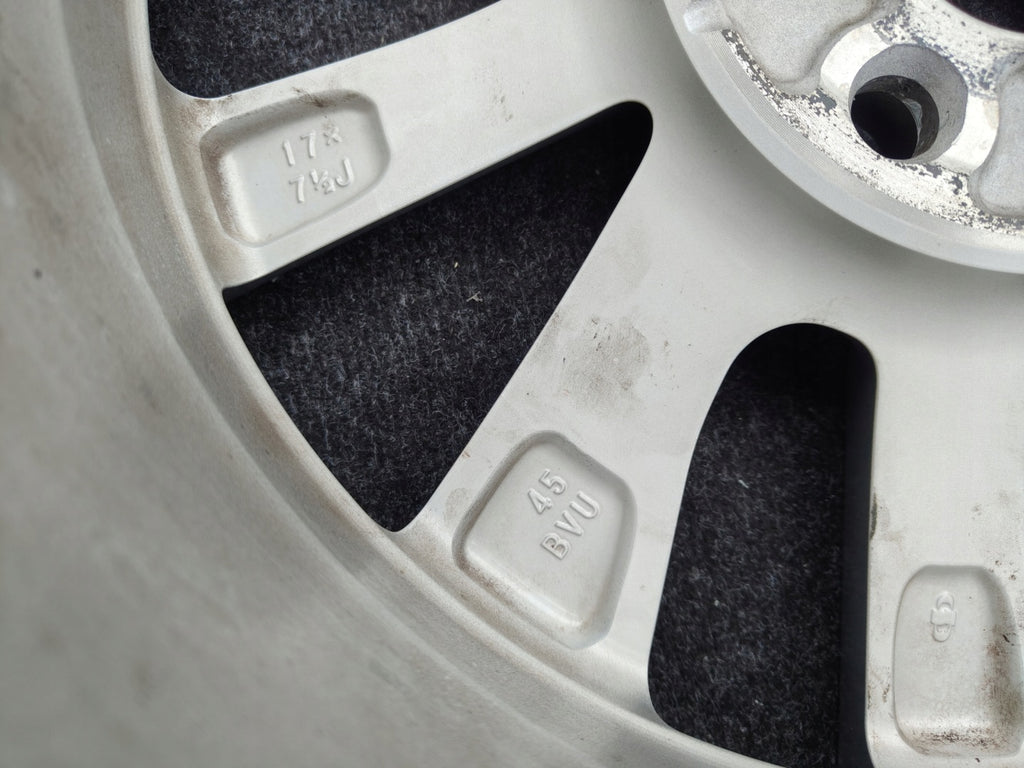 1x Alufelge 17 Zoll 7.5" 5x114.3 45ET Glanz Silber 42611-33F60 Toyota Camry FEL2479770186xd