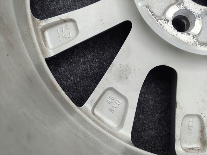 1x Alufelge 17 Zoll 7.5" 5x114.3 45ET Glanz Silber 42611-33F60 Toyota Camry FEL2479770186xd