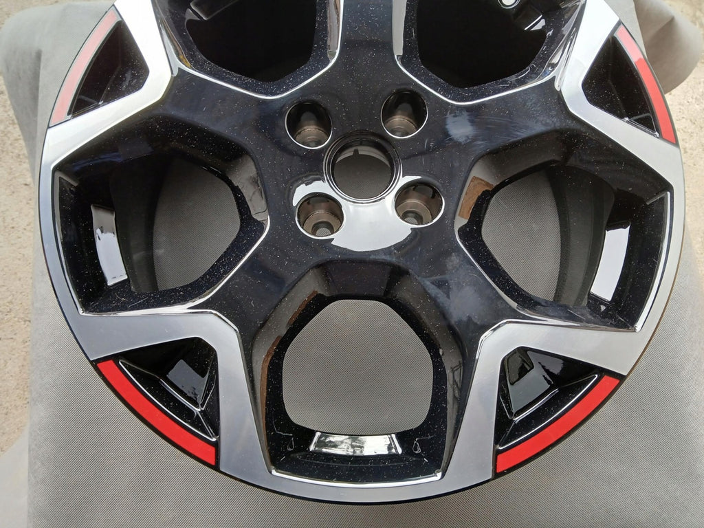 1x Alufelge 18 Zoll 7.0" 4x108 35ET 9835097680 Opel Mokka Rim Wheel FEL7655060277vc