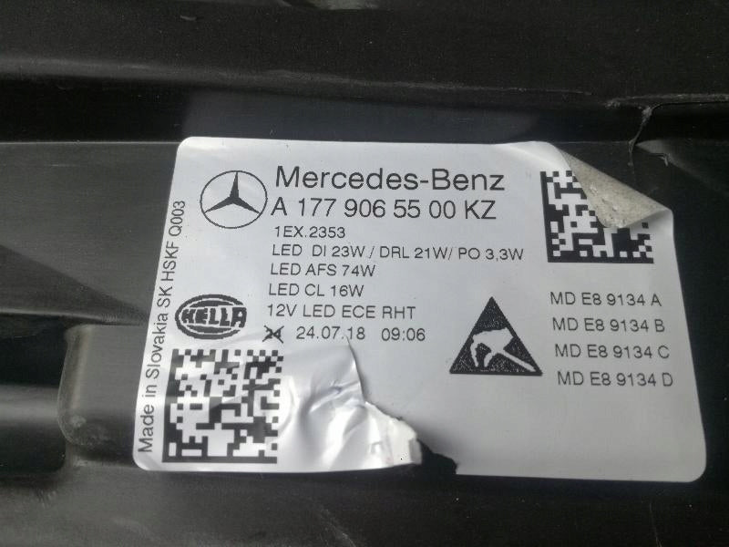 Frontscheinwerfer Mercedes-Benz A1779065500KZ LED Links Scheinwerfer Headlight