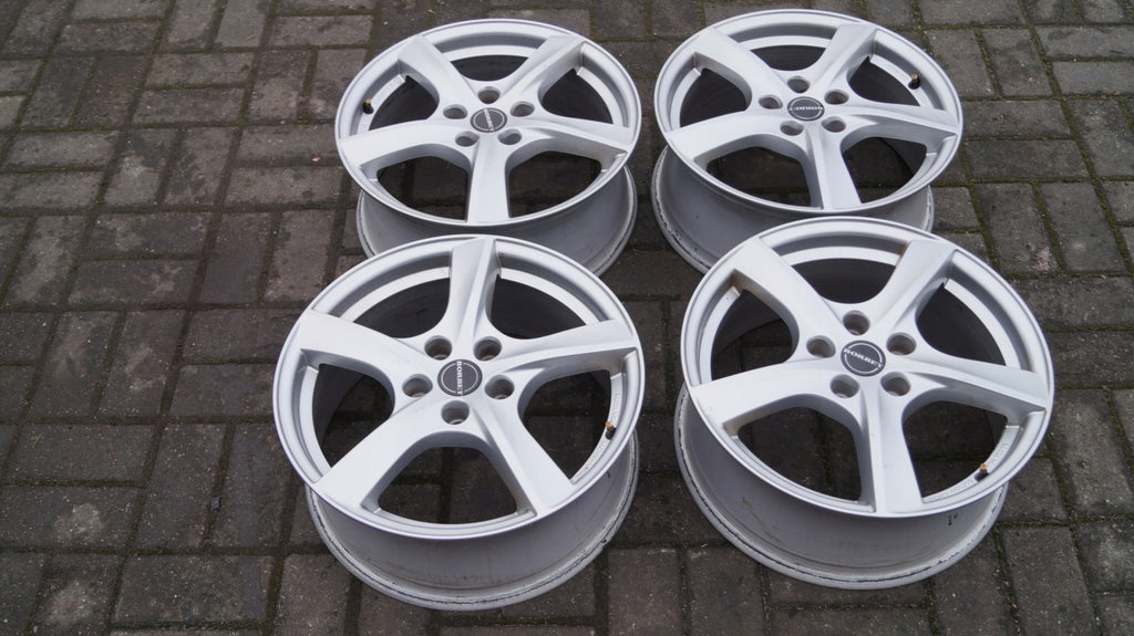 4x Alufelge 17 Zoll 7.0" 5x112 40ET Silber KBA50286 VO516034 Rim Wheel FEL2778718524qd