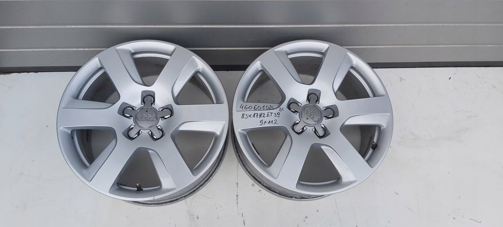 1x Alufelge 17 Zoll 8.0" 39ET 4G0601025BK Audi A6 C7 Rim Wheel FEL8712613316dh