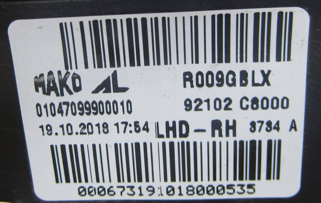 Frontscheinwerfer Hyundai I20 92102C8000 Rechts Scheinwerfer Headlight