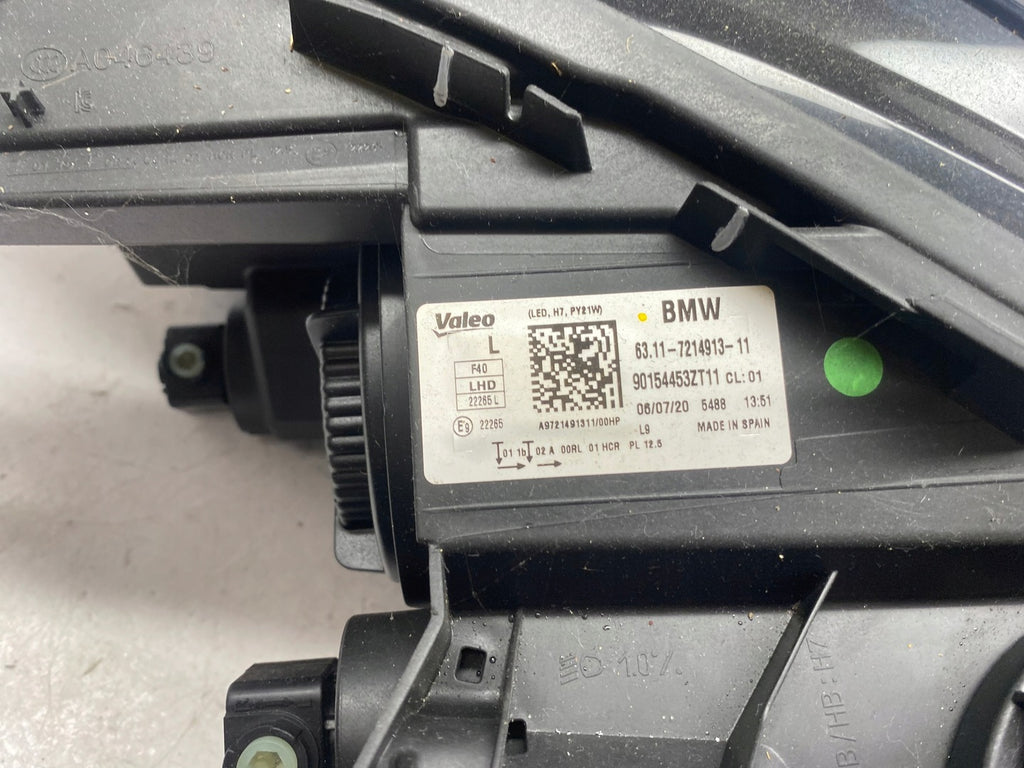 Frontscheinwerfer BMW 1 F40 7214913-11 LED Links Scheinwerfer Headlight