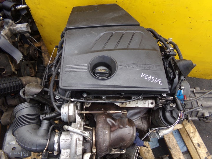 Motor BMW 1 F20 N13B16A N13 1.6 102PS 168TKm 2014 Benzin Engine Komplett MOT7989496545nz