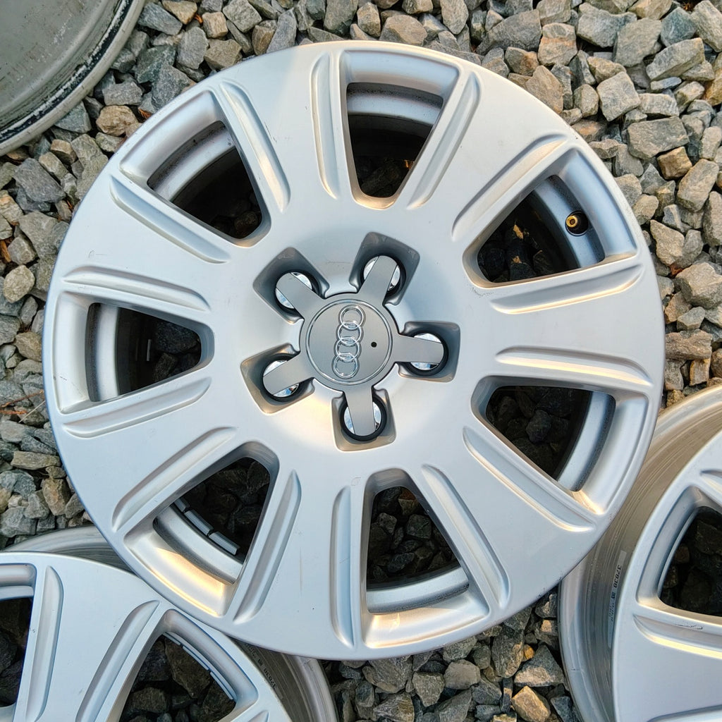 4x Alufelge 16 Zoll 6.5" 5x112 33ET Glanz Silber 8U0601025 Audi Rim Wheel FEL3563858243lf