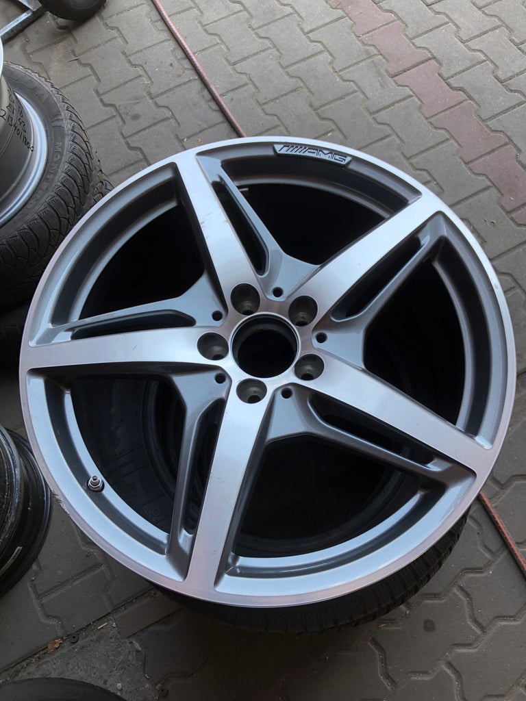 1x Alufelge 19 Zoll 9.0" 5x112 62ET A1904010100 Mercedes-Benz Amg Rim Wheel