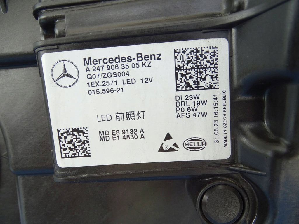Frontscheinwerfer Mercedes-Benz Gla A2479063505 LED Rechts oder Links SCH4633333488cm