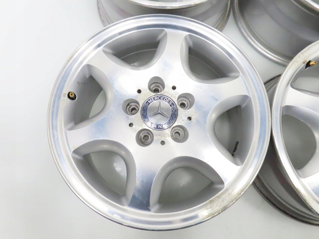 4x Alufelge 16 Zoll 7.0" 5x112 37ET Silber A1704011102 Mercedes-Benz Slk FEL7646465339zu