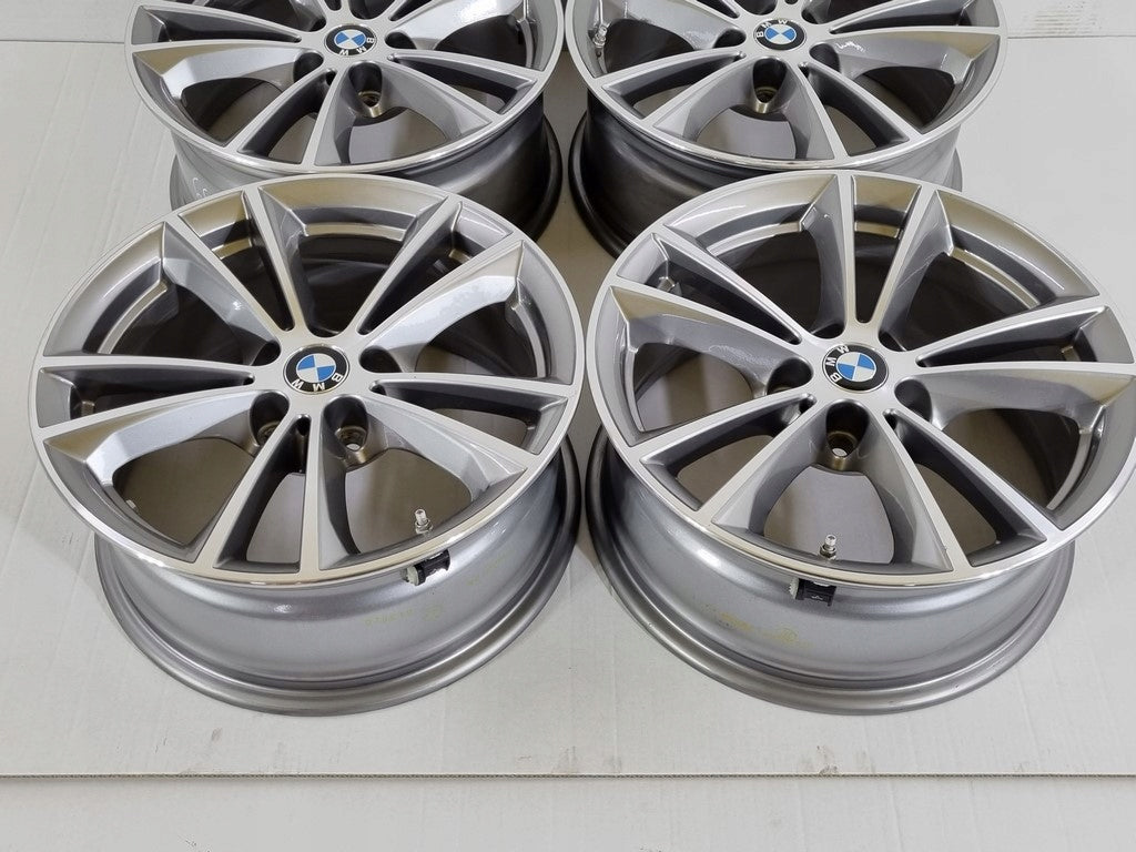 1x Alufelge 17 Zoll 7.5" 5x112 27ET Glanz Graphit BMW G31 G30 Rim Wheel FEL7242730095vm