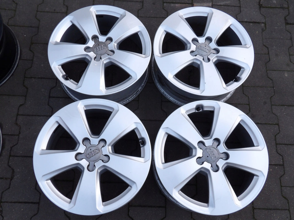4x Alufelge 17 Zoll 6.5" 5x112 43ET Audi Rim Wheel FEL6505808870tt