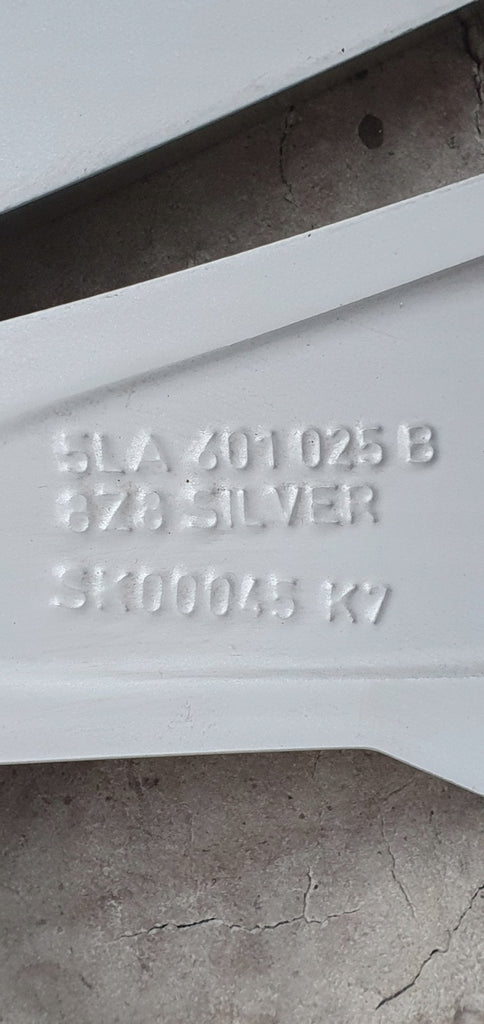 1x Alufelge 19 Zoll 8.0" 5x112 45ET Glanz Silber 5LA601025C Skoda Karoq Enyaq FEL6541508777nm