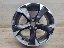 Laden Sie das Bild in den Galerie-Viewer, 1x Alufelge 18 Zoll 7.5" 5x112 46ET Glanz Schwarz 5FA601025H Seat Leon Rim Wheel FEL6297678915ek