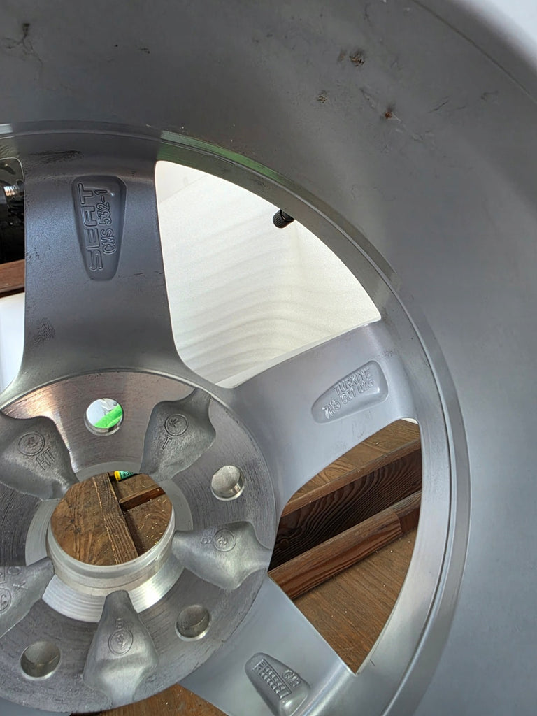 1x Alufelge 16 Zoll 6.5" 5x112 33ET Glanz Silber 7N5601025 Seat Alhambra FEL7989824690dx