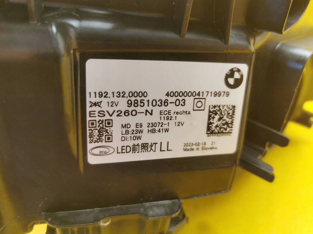 Frontscheinwerfer BMW 4 G22 G23 G26 9851036-03 LED Rechts Scheinwerfer Headlight SCH8033915107fa