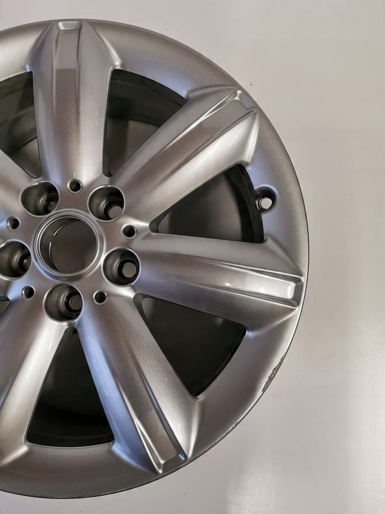 1x Alufelge 17 Zoll 6.5" 5x112 39ET Glanz Silber 6856041 Mini Countryman F60
