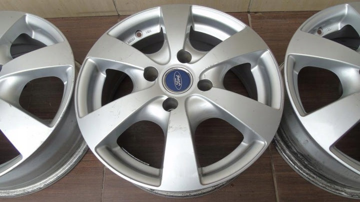 4x Alufelge 15 Zoll 6.0" 4x108 26ET Rim Wheel FEL4135644533um