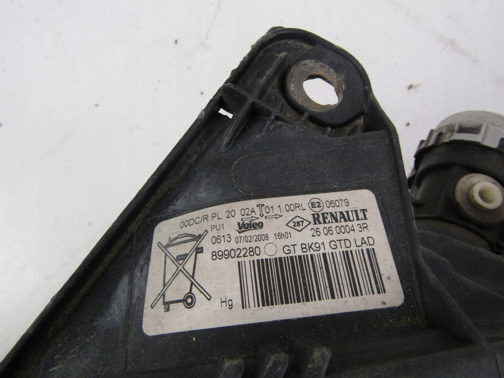 Frontscheinwerfer Renault Laguna III 260600043R Xenon Links Headlight SCH4835551098cv