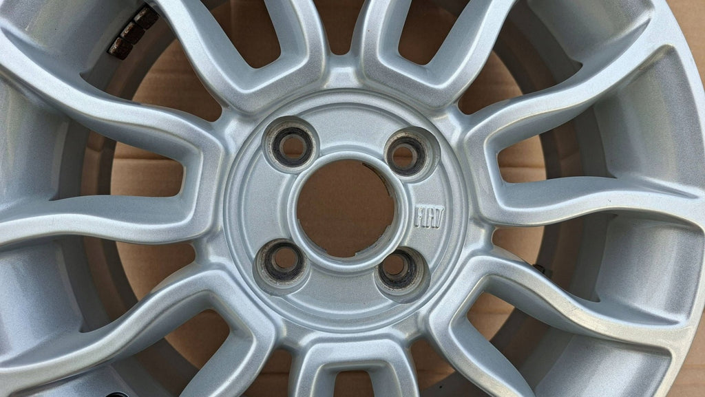 1x Alufelge 15 Zoll 6.0" 4x98 35ET Silber 51906889 51939106 51850255 Fiat 500 FEL8482836059js