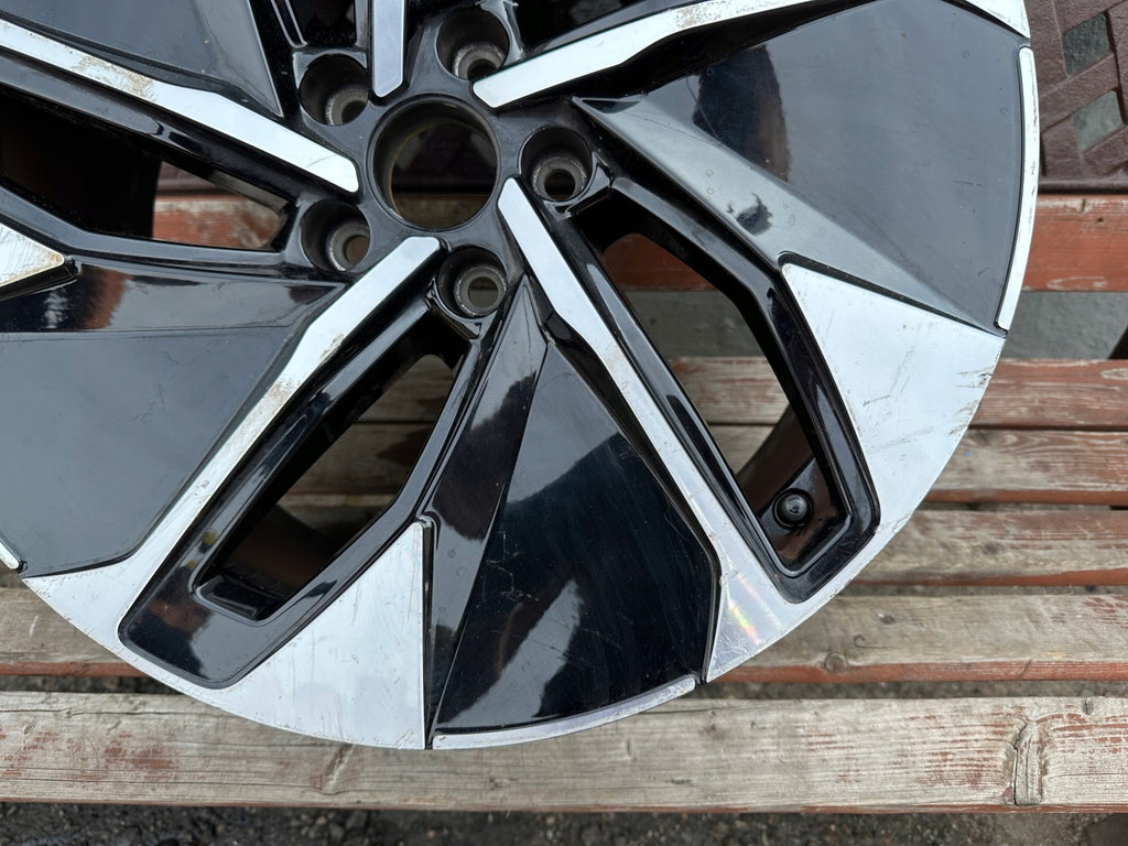 1x Alufelge 19 Zoll 8.0" 5x112 45ET Glanz Schwarz 11A601025M VW Id.4 Rim Wheel FEL4161967675gp