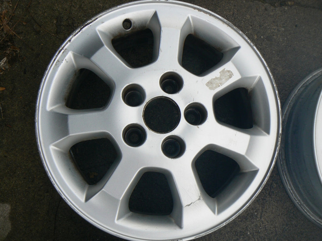 4x Alufelge 15 Zoll 6.0" 5x110 49ET Silber Opel Rim Wheel FEL3816455283vv