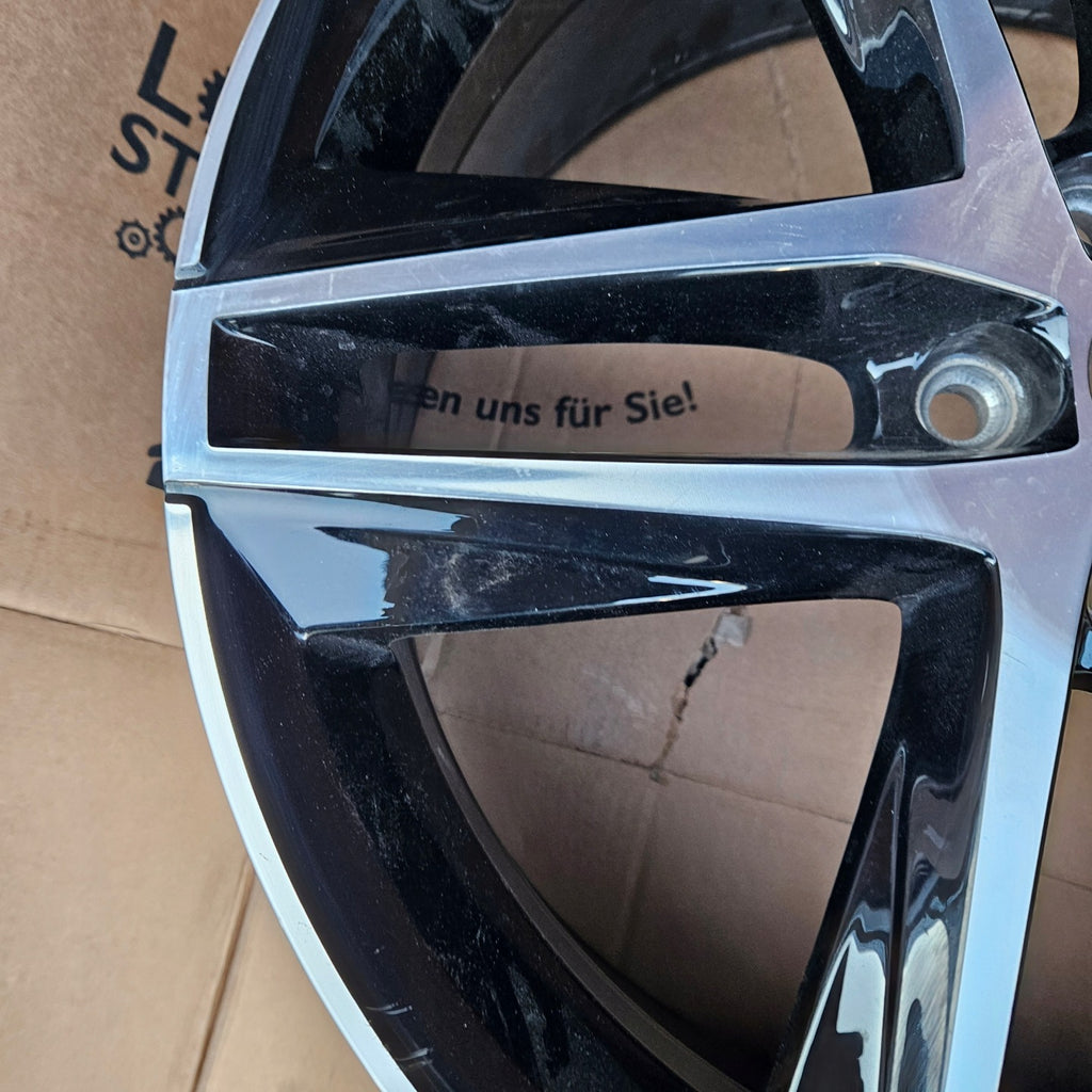 1x Alufelge 18 Zoll 7.0" 5x100 51ET Glanz Schwarz 6F0601025E Seat I Ibiza FEL4894545096vw